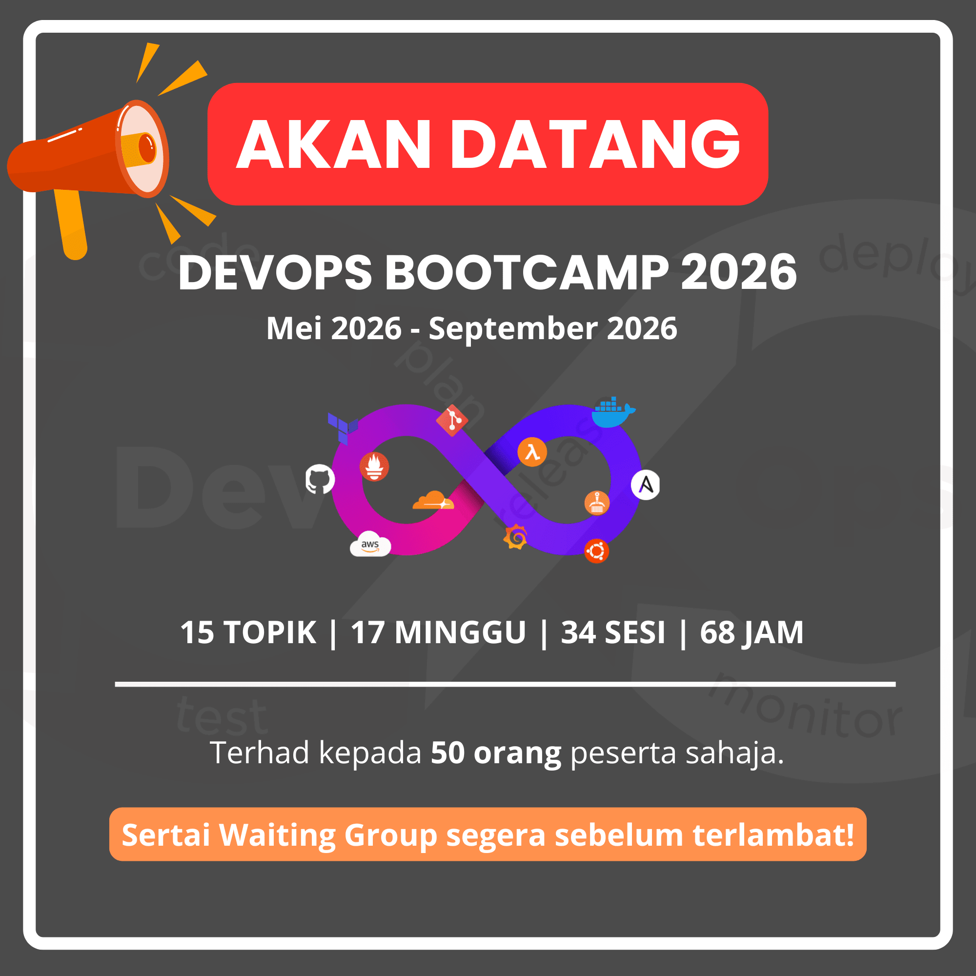 DevOps Bootcamp 2026 Waiting Group - Infratify